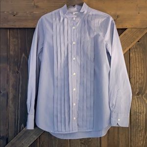 Thomas Mason for J. Crew Front Pleat Button Up